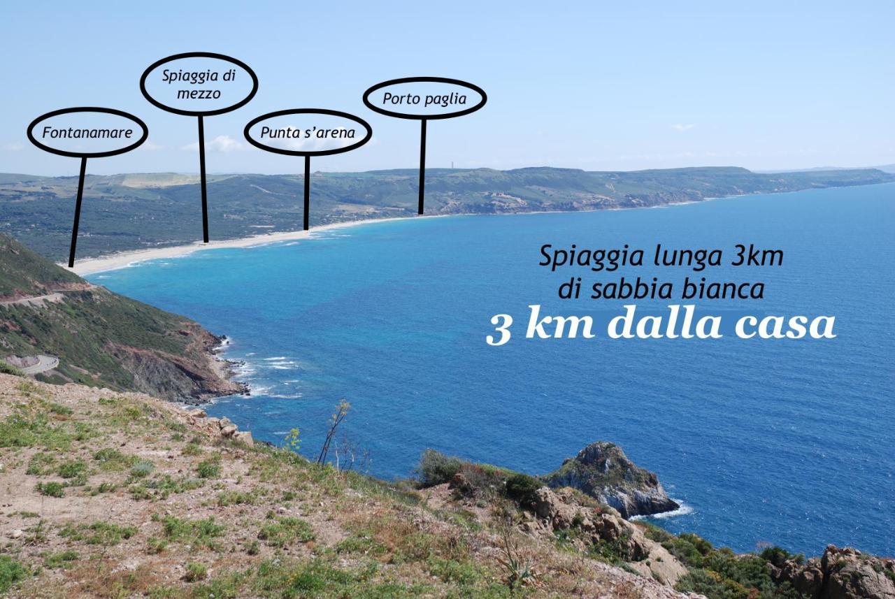 فيلا Il Tramonto Tanca Piras Nebida المظهر الخارجي الصورة